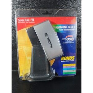 ⭐ SanDisk ImageMate 6 in 1 Memory Card Reader / Writer + Docking Station - NEW ⭐